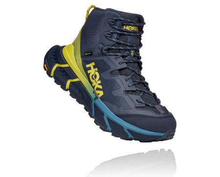 Hoka One One TenNine Hike GORE-TEX - Adidasi Alergare Stabili Barbati Albastri / Verzi | RO-gJC9Mj0